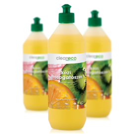 Cleaneco Kézi Mosogatószer koncentrátum - mangó & papaya illattal 1L - újrahasznosítható csomagolásban