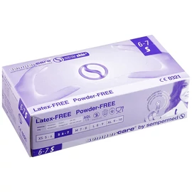Gumikesztyű Nitril Púdermentes S-es 200db-os Sempercare