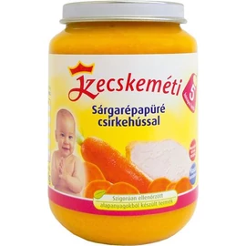 Kecskeméti Csirke sárgarépapürével 190g bébiétel (min. rendelés 3db)