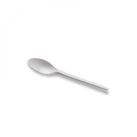 Naturesse CPLA többször használható teáskanál, fehér (12,8 cm)