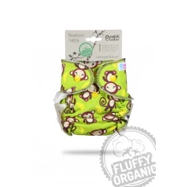 Petit Lulu újszülött patentos nadrágpelenka belső - majmos