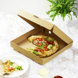 Pizza doboz, 31,5*31,5 cm, lebomló , 100db