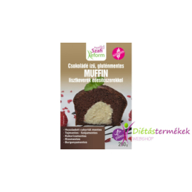 Szafi reform csokoládé ízű muffin lisztkeverék édesítőszerrel (gluténmentes, paleo) 280 g