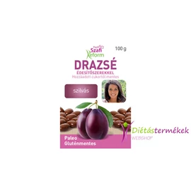 Szafi reform szilvás drazsé kakaós bevonattal, édesítőszerekkel (gluténmentes, paleo) 100 g