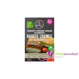 Szafi free csökkentett szénhidrát-tartalmú bagett / zsemle lisztkeverék (gluténmentes) 1000 g