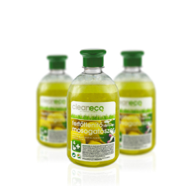 Cleaneco fertőtlenítő kétfázisú mosogatószer 0,5l - újrahasznosítható csomagolásban