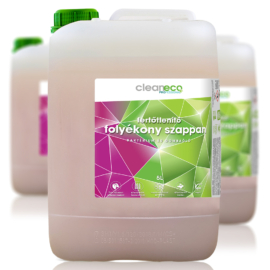 Cleaneco Fertőtlenítő folyékony szappan 5l - újrahasznosított csomagolásban