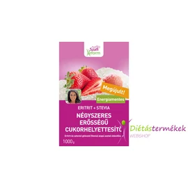 Szafi reform négyszeres erősségű édesítő (negyedannyi 1:4) 1000 g