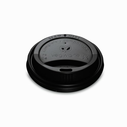 79 mm fekete CPLA kávés pohártető (2,3 dl pohárhoz) , 1000db