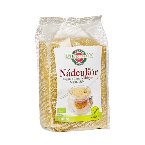 BIO világos nádcukor 1kg