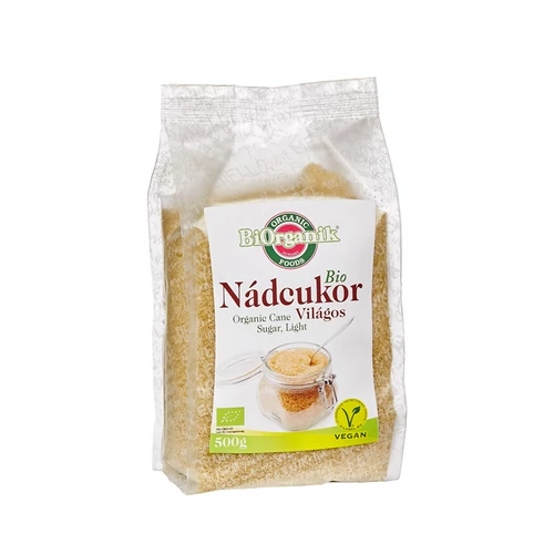 BIO világos nádcukor 500g