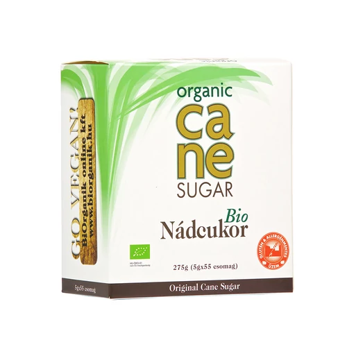 BIO világos nádcukor 275g (5gx55)