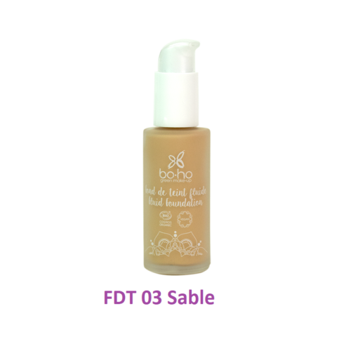 BoHo alapozó krém üvegben - FDT 03 - Sable