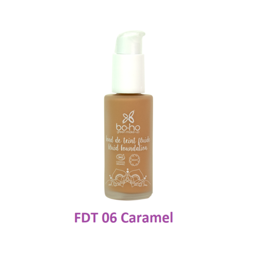 BoHo alapozó krém üvegben - FDT 06 - Caramel