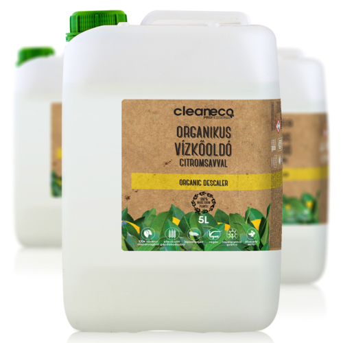 Cleaneco Organikus Vízkőoldó citromsavval 5L - újrahasznosított csomagolásban
