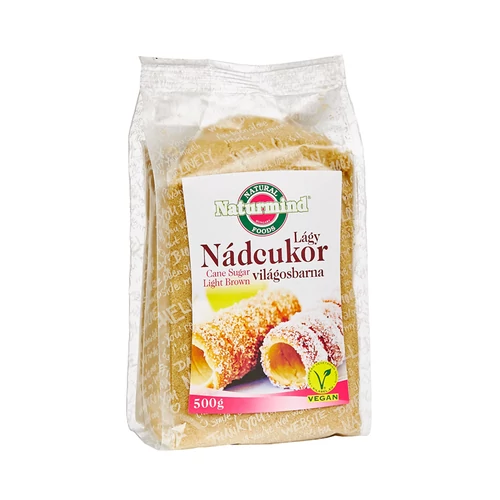 Naturmind lágy világosbarna nádcukor 500g
