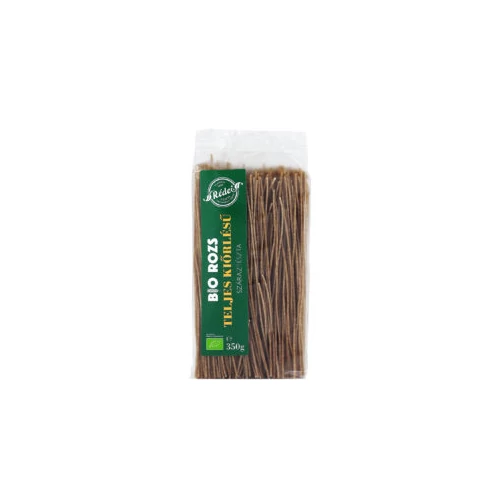 Rédei Bio teljes kiőrlésű rozstészta spagetti 350g 