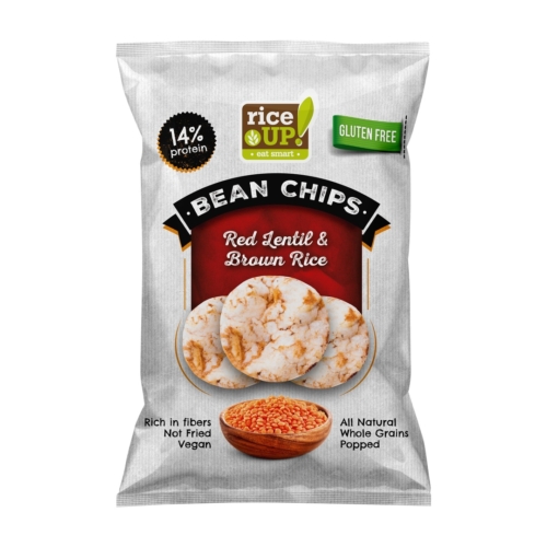 Rice Up protein rizs chips vöröslencsével 60 g