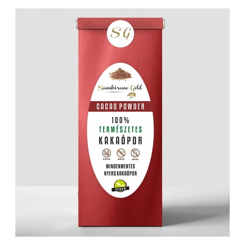 Ghánai Nyers, teljes értékű bio kakaópor (250g)