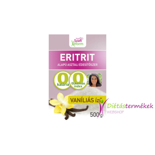 Szafi reform vaníliás ízű eritrit (eritritol) 500 g