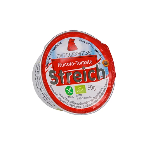 Zwergenwiese BIO pástétom rukkolás - paradicsomos 50g