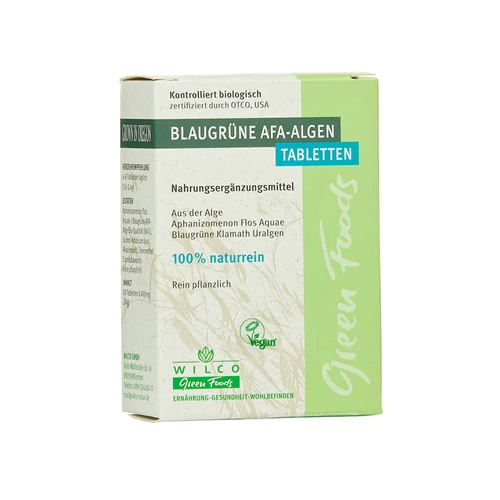 Kék-zöld AFA alga tabletta leveles 60db