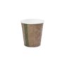 Kép 2/2 - Kávés pohár, 2,8 dl, papír és PLA, lebomló, barna, 1000db 