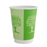 Kép 1/2 - Kávés pohár, 3,4 dl, dupla falú, lebomló, Green Tree , 500db