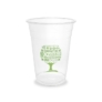 Kép 2/2 - PLA pohár, standard, Green Tree, 4,5 dl, hideg italokhoz , 500db