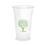Kép 2/2 - PLA pohár, standard, Green Tree, 5,7 dl, lebomló, hideg italokhoz , 500db