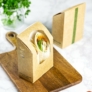 Kép 1/2 - Tortilla-doboz, PLA-bevonatos (5 x 9,5 x 13,5 cm)