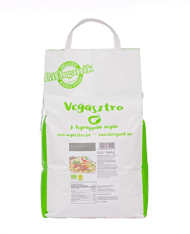 BIO kuszkusz 5000g VEGASZTRO
