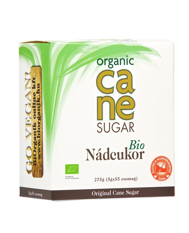 BIO világos nádcukor 275g (5gx55)