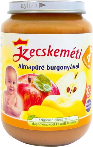 Kecskeméti Almapüré burgonyával 190g bébiétel (min. rendelés 3db)