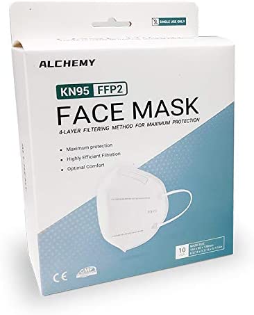 MASZK KN95 Arcvédő szájmaszk (Alchemy) - FFP2 , 3 rétegű (minimum rendelés 3 db)