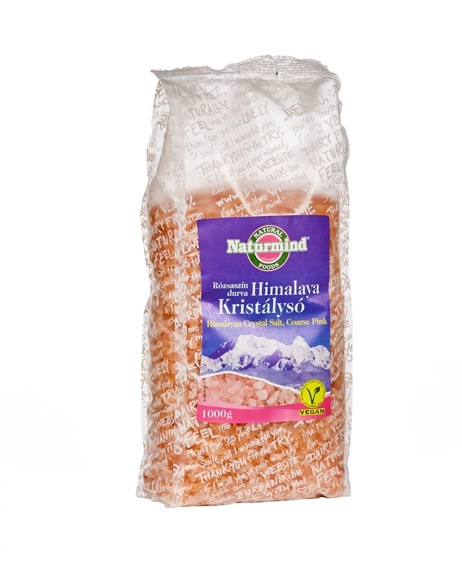 Naturmind Himalaya só, durva rózsaszín 1kg