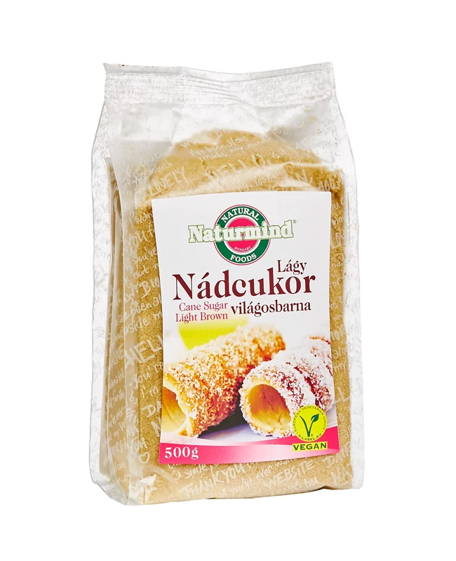 Naturmind lágy világosbarna nádcukor 500g