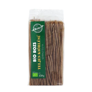 Rédei Bio teljes kiőrlésű rozstészta spagetti 350g 