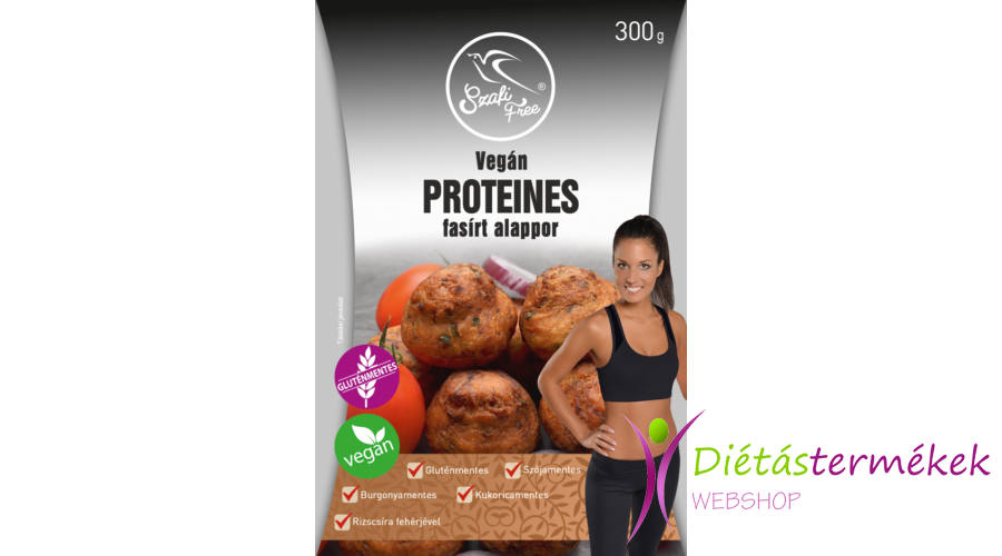 Szafi free vegán proteines növényi fasírt alappor (gluténmentes, szójamentes) 300g