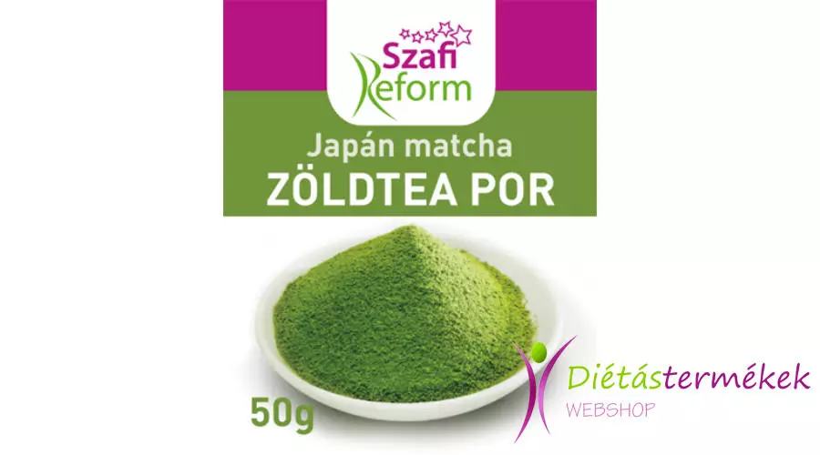 Szafi reform japán matcha zöldteapor 50 g