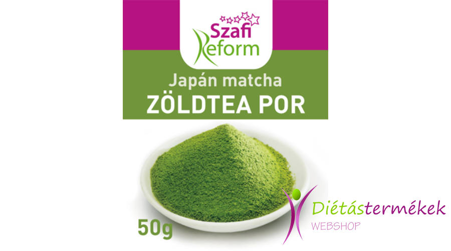 Szafi reform japán matcha zöldteapor 50 g