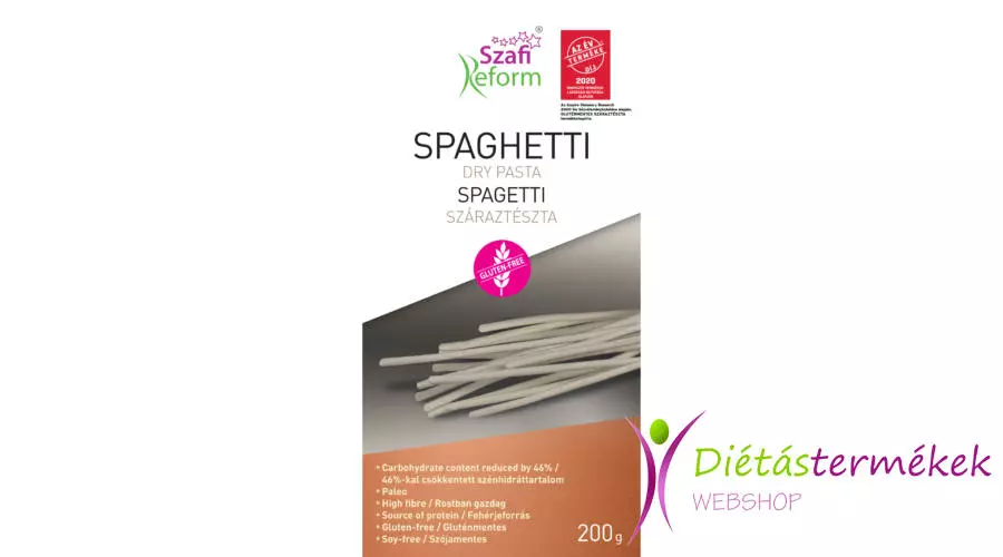 Szafi reform spagetti - spaghetti száraztészta (gluténmentes) 200g