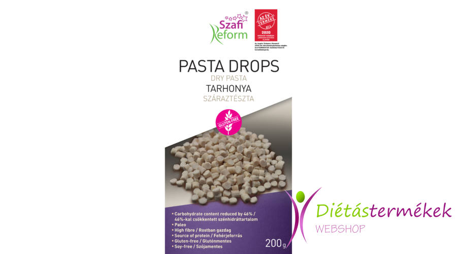 Szafi reform tarhonya - pasta drops száraztészta (gluténmentes) 200g