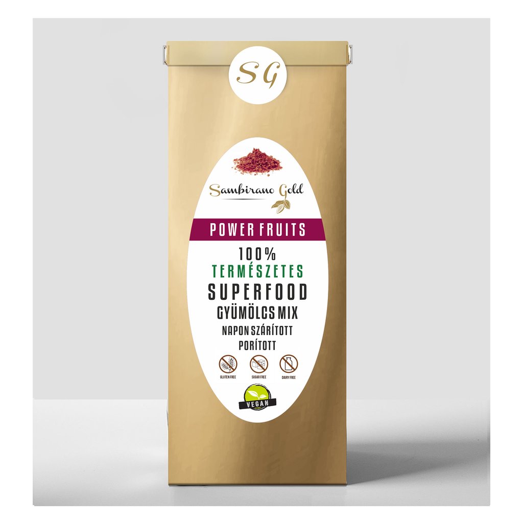 Power Fruits - Szuper gyümölcsök porkeveréke (100g)