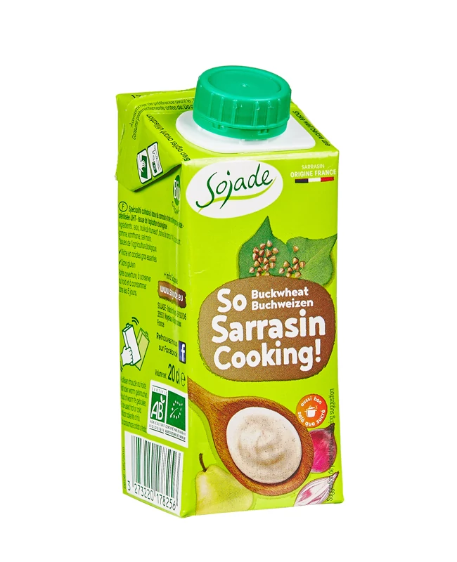 Sojade BIO hajdinadresszing, főzőkrém 200ml