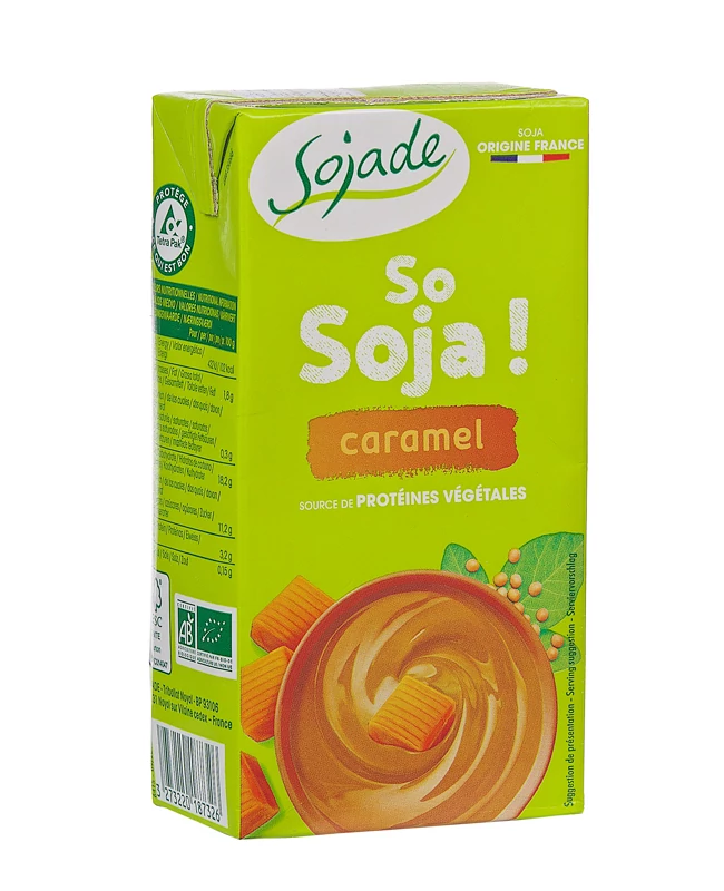Sojade BIO szójadesszert karamellás 530g