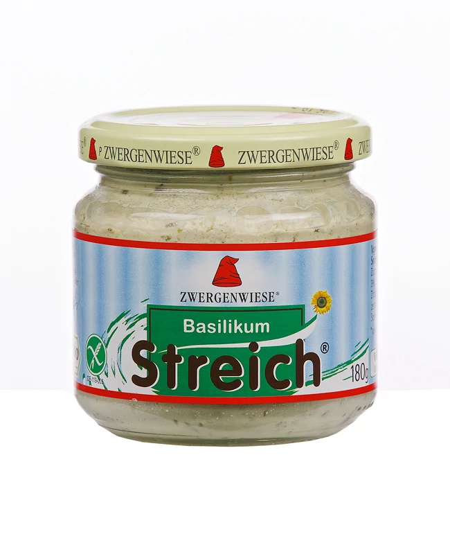 Zwergenwiese BIO pástétom bazsalikomos  180g