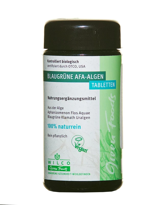 Kék-zöld AFA alga tabletta üveges 600db