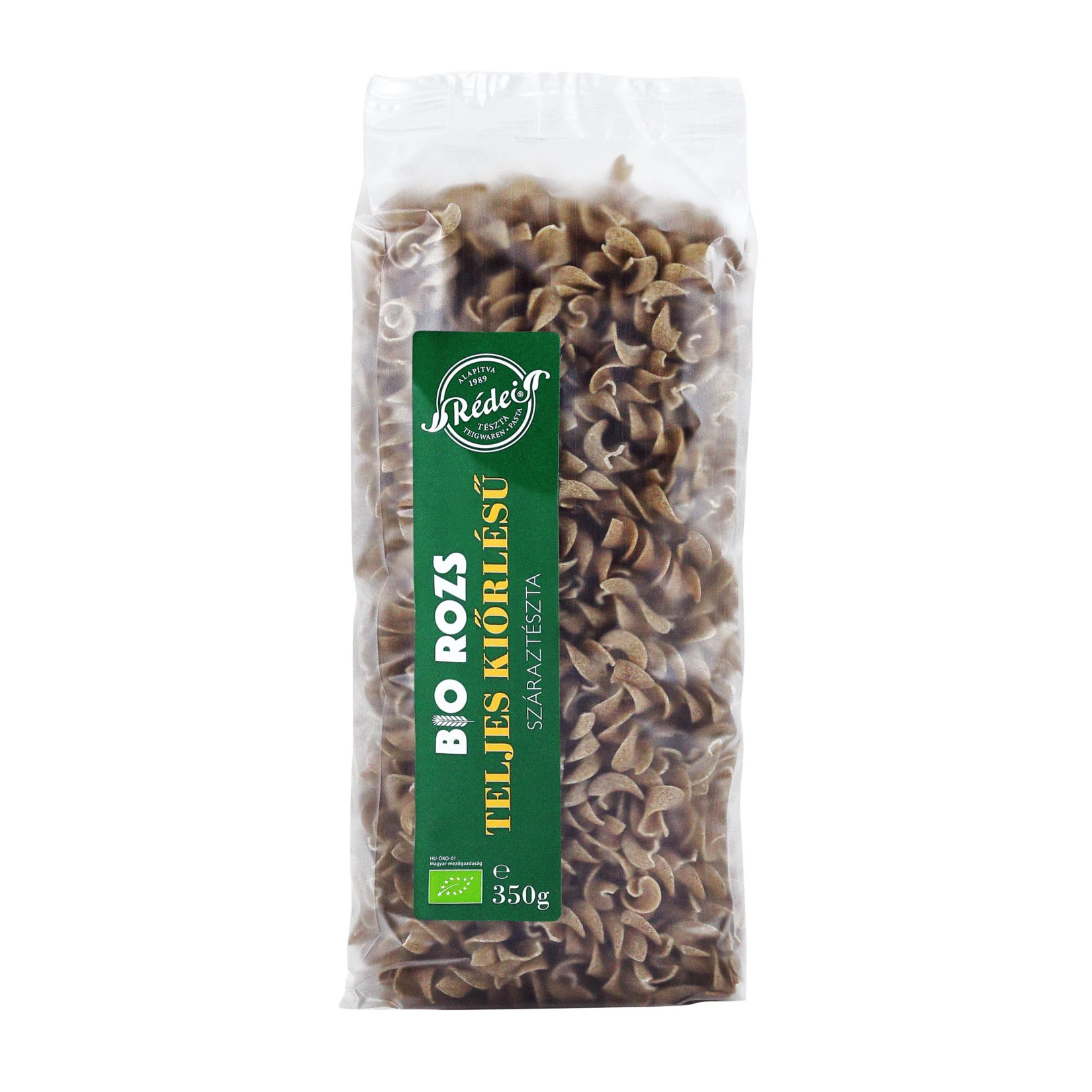 Rédei Bio teljes kiőrlésű rozstészta orsó 350g