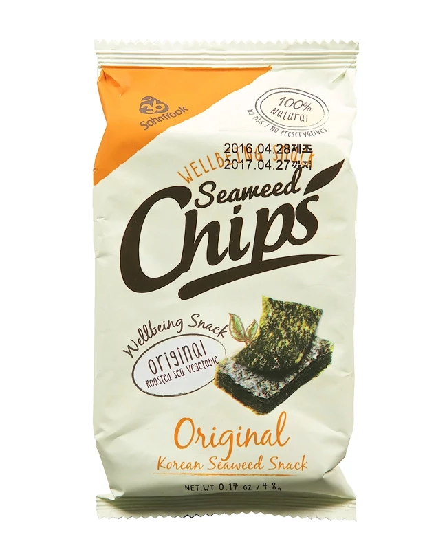 Seaweed Chips algachips natúr 4,8g